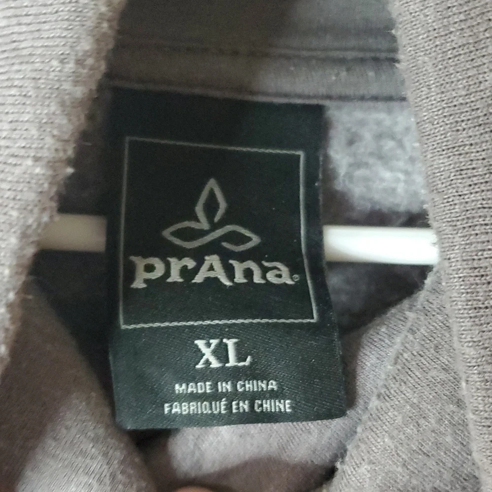 Womens Prana Funnelneck Tunic Length Pullover Sweater Size Extra Large